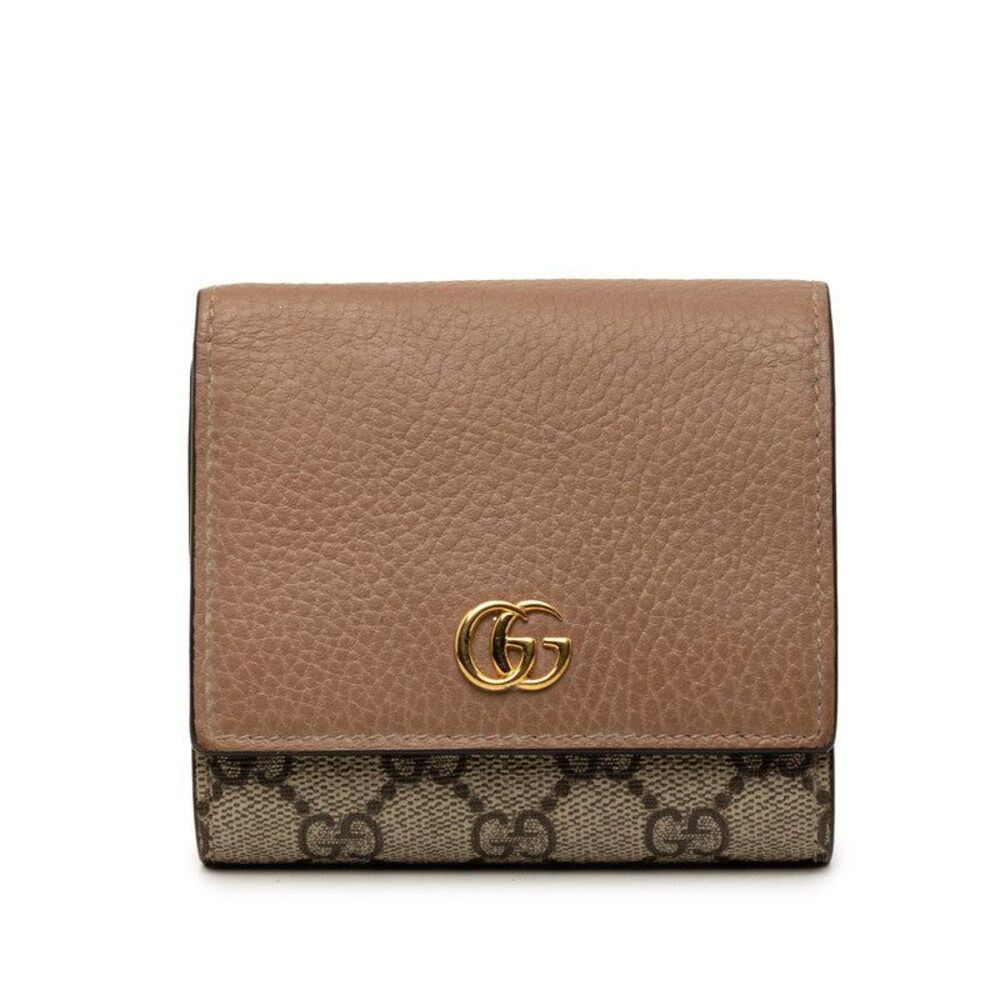 Gucci GG Supreme Double G Bi-fold Wallet